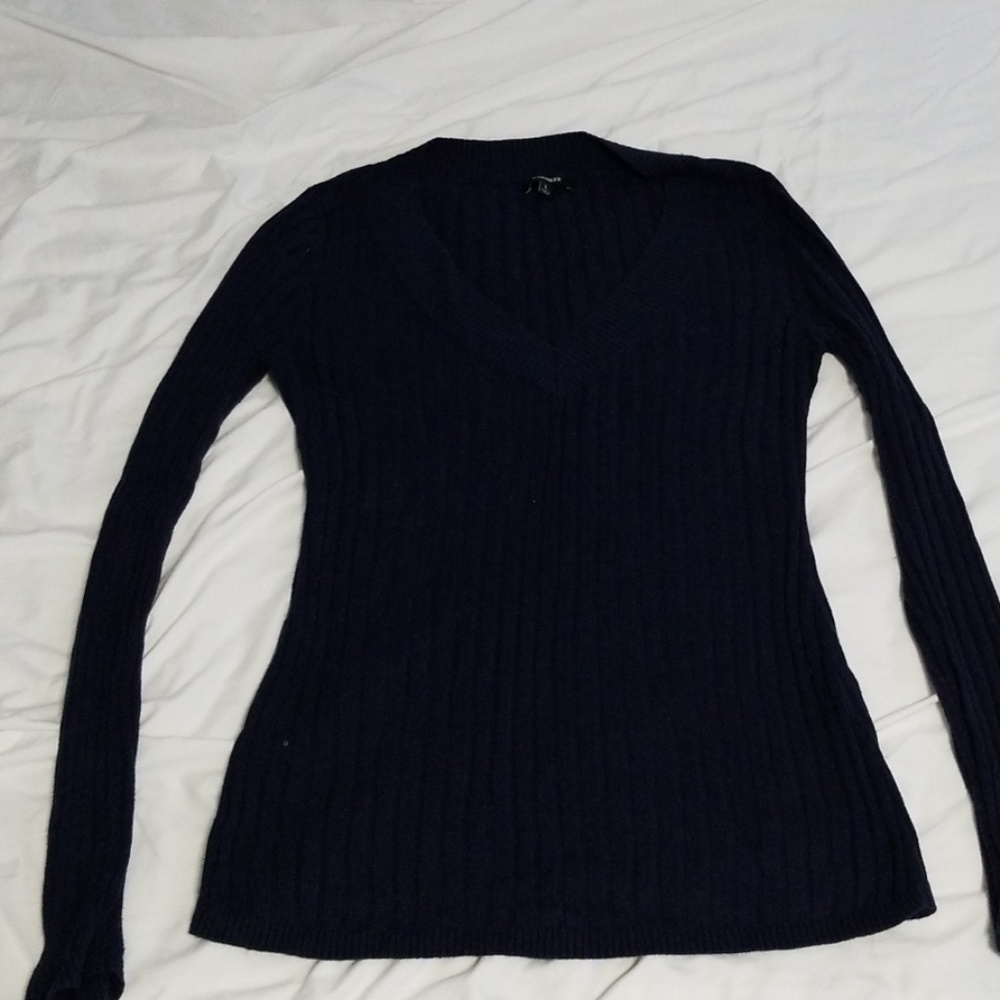 Women's Express Navy Blue Sweater Size Large